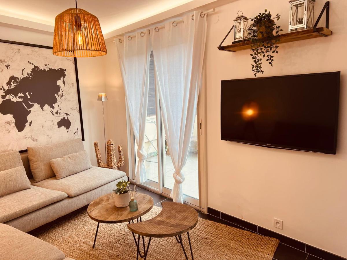 Maison De Village Ecusson - Logement Entier - 160M2 - 4Chambres - Centre Ville - Terrasse - Climatise 尼姆 外观 照片